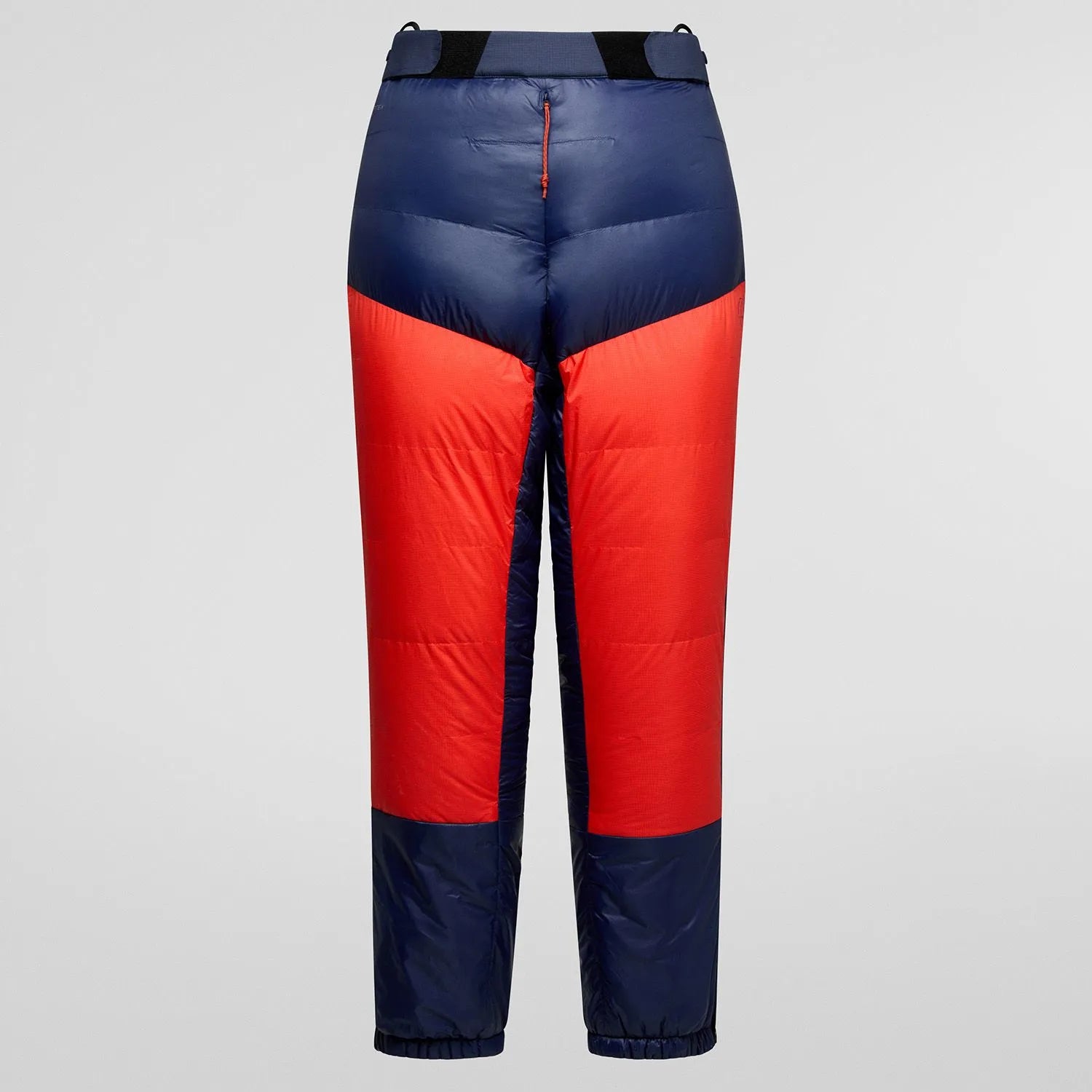 La Sportiva Olympus Tech Mens Down Pants Colour Deep Sea_Cherry Tomato