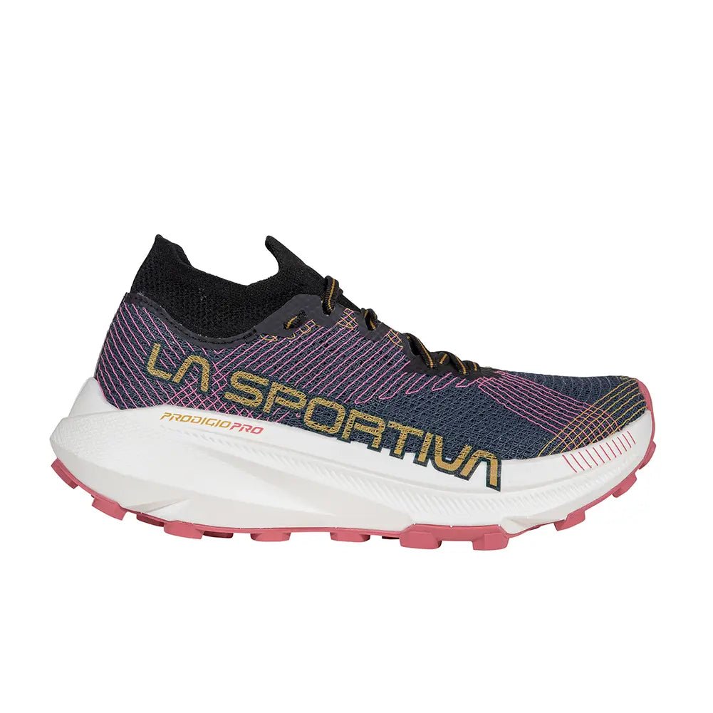 La Sportiva Prodigio Pro Womans Trail Running Shoe - Night Sky/Rosebay