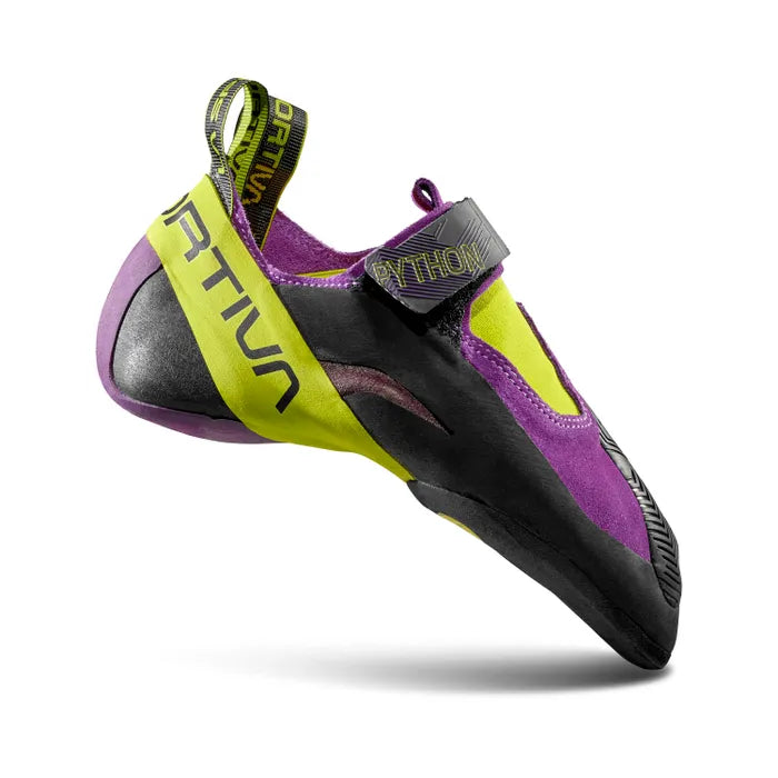 La Sportiva Python Climbing Shoe - Purple/Lime Punch