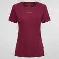 La Sportiva Ridge Womens T-Shirt Colour Maroon
