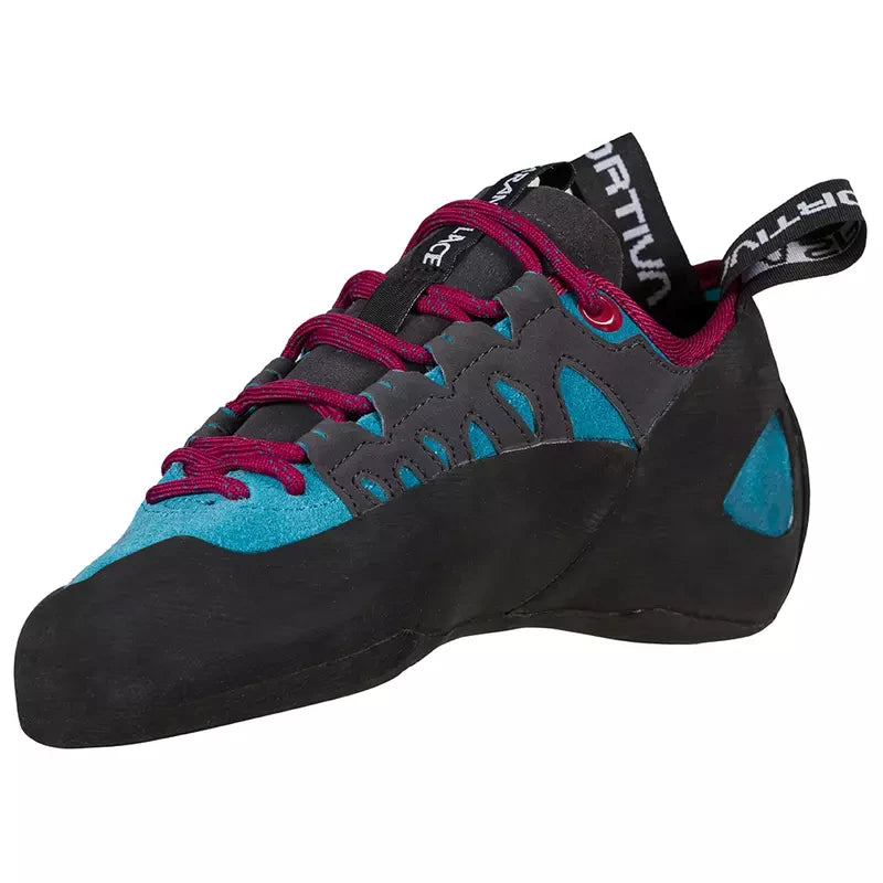 La Sportiva Tarantulace Womens Climbing Shoe - Topaz/Red Plum