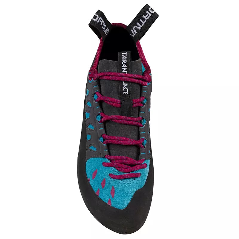 La Sportiva Tarantulace Womens Climbing Shoe - Topaz/Red Plum