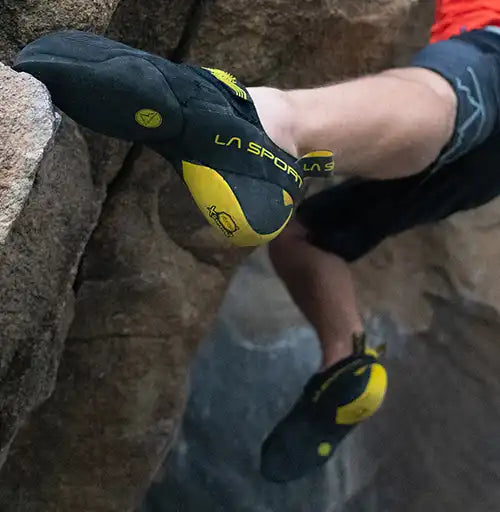 La Sportiva Theory Mens Climbing Shoe - Yellow/Black