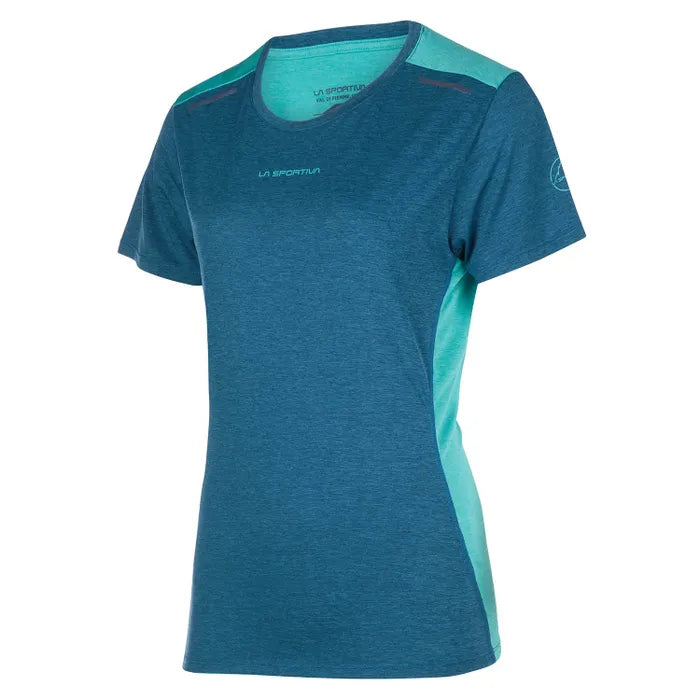 La Sportiva Tracer Womens T Shirt Colour Storm Blue Lagoon