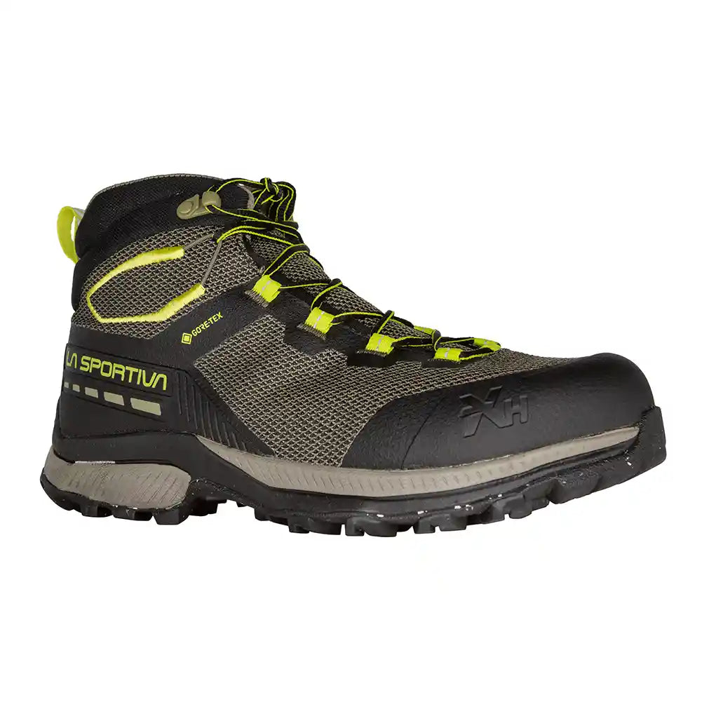 La Sportiva TX Hike Mid GTX Mens Hiking Shoe - Black/Lime Punch