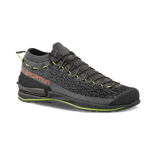 La Sportiva TX2 Evo Mens Approach Shoe - Carbon/Cherry Tomato