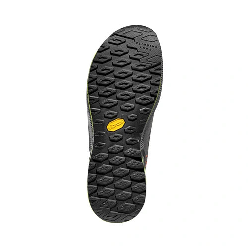 La Sportiva TX2 Evo Mens Approach Shoe - Carbon/Cherry Tomato