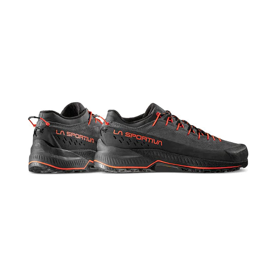 La Sportiva TX4 Evo Mens Approach Shoe - Carbon/Cherry Tomato