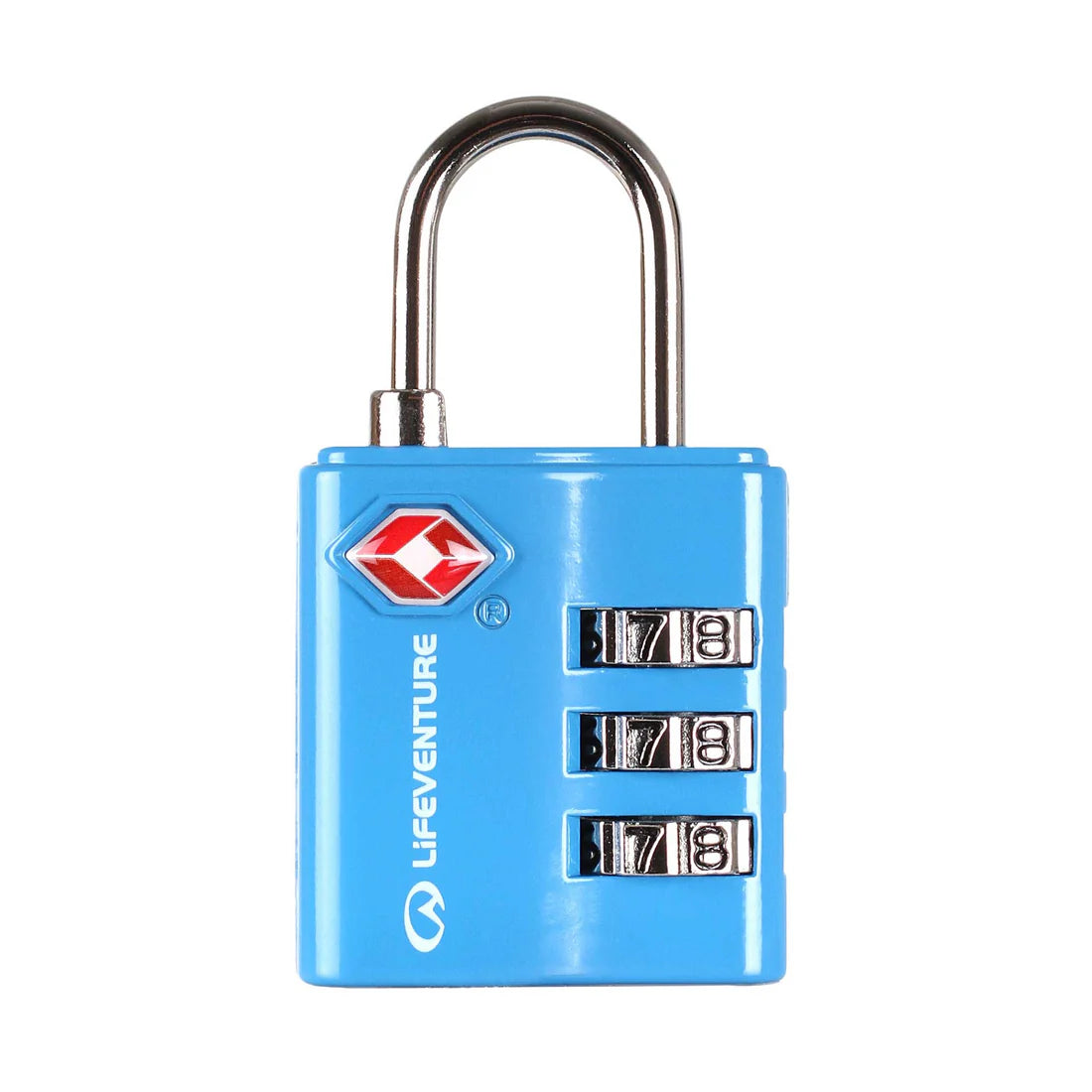 LifeVenture TSA Combi Lock Colour Blue