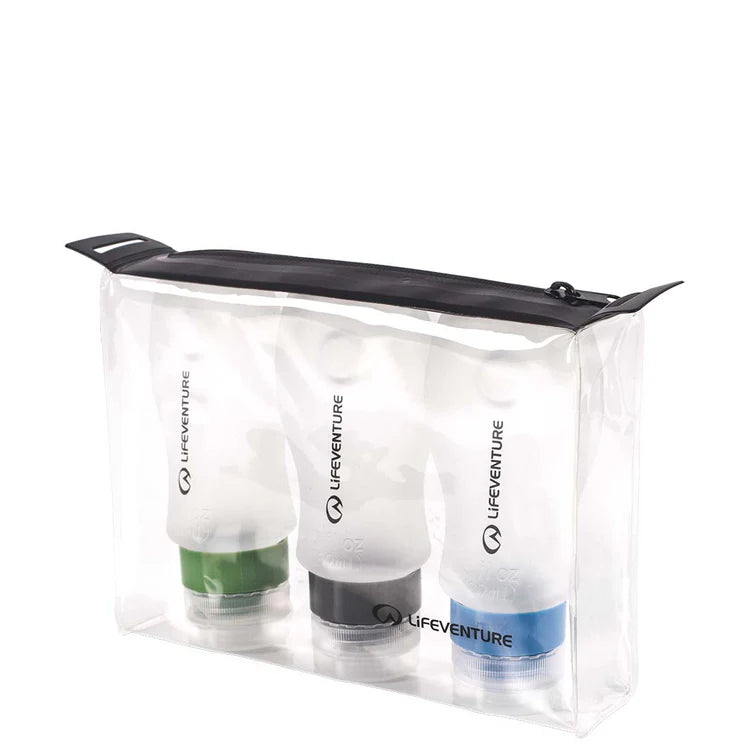 LifeVenture Silicone Travel Bottle Set