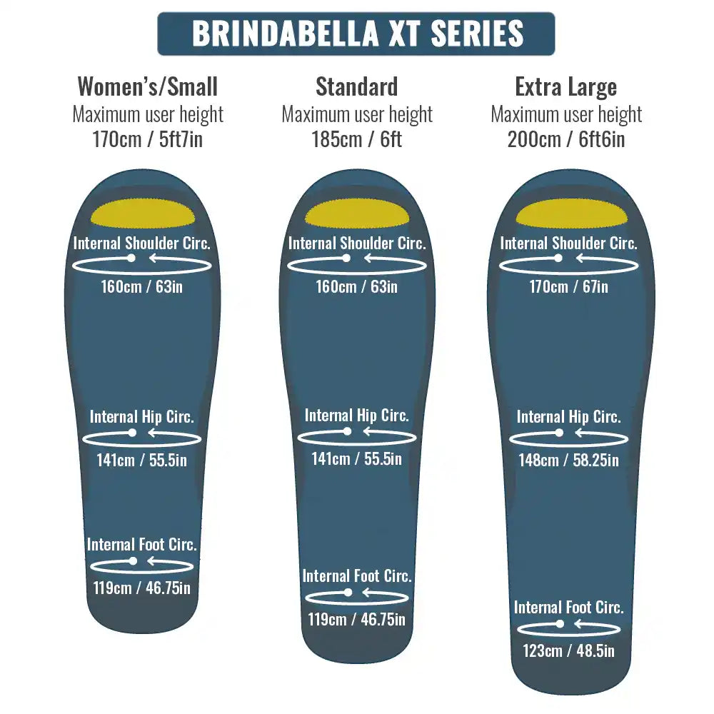 Mont Brindabella 850 XT GEN2 Sleeping Bag - Standard
