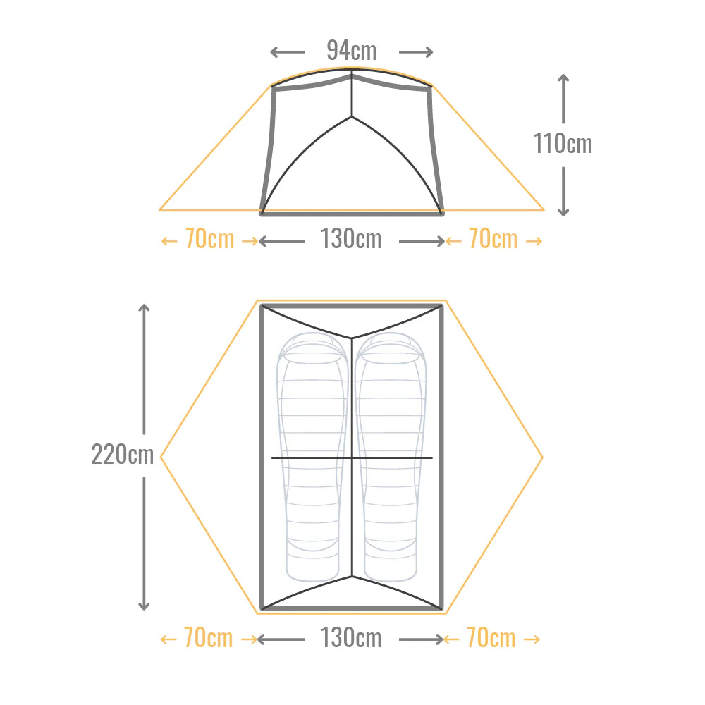 Mont Moondance 2 Person Tent