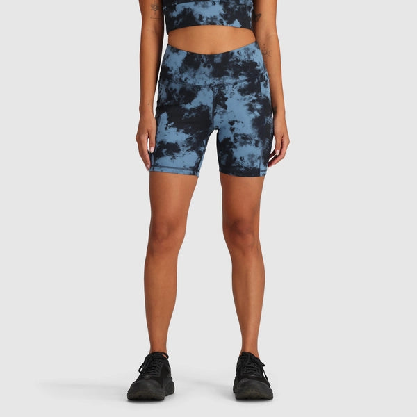 Outdoor Research Ad-Vantage Printed Womens Shorts - 6 Inseam