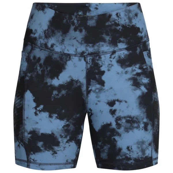 Outdoor Research Ad Vantage Printed Womens Shorts 6 Inseam 1 Colour Blue Swirl