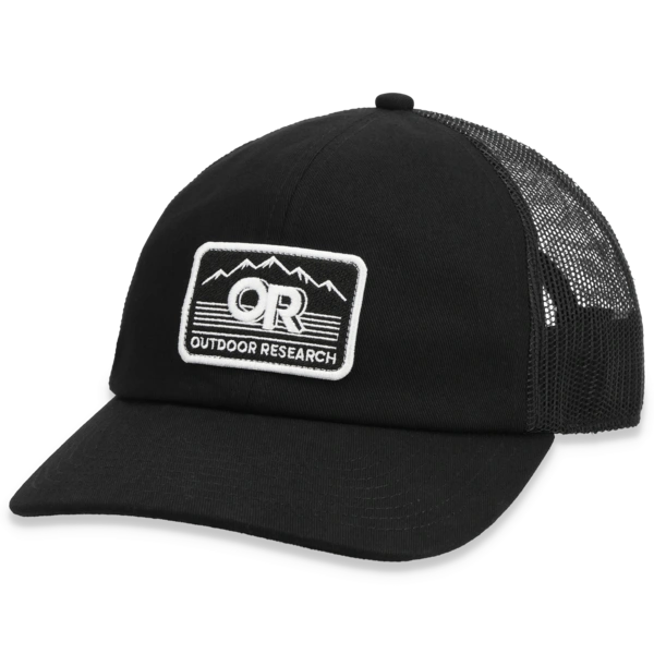 Outdoor Research Advocate Trucker Lo Pro Cap 1 Colour Black_White