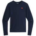 Outdoor Research Alpine Logo Long Sleeve T Shirt Colour Dark Navy