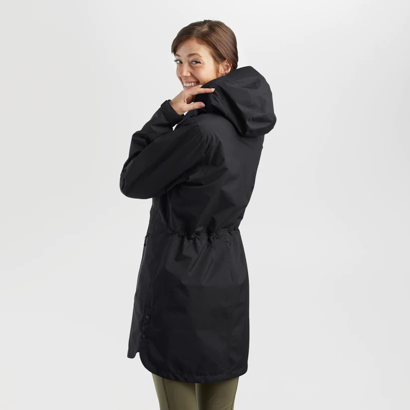 Outdoor Research Aspire Womens Waterproof Trench Jacket