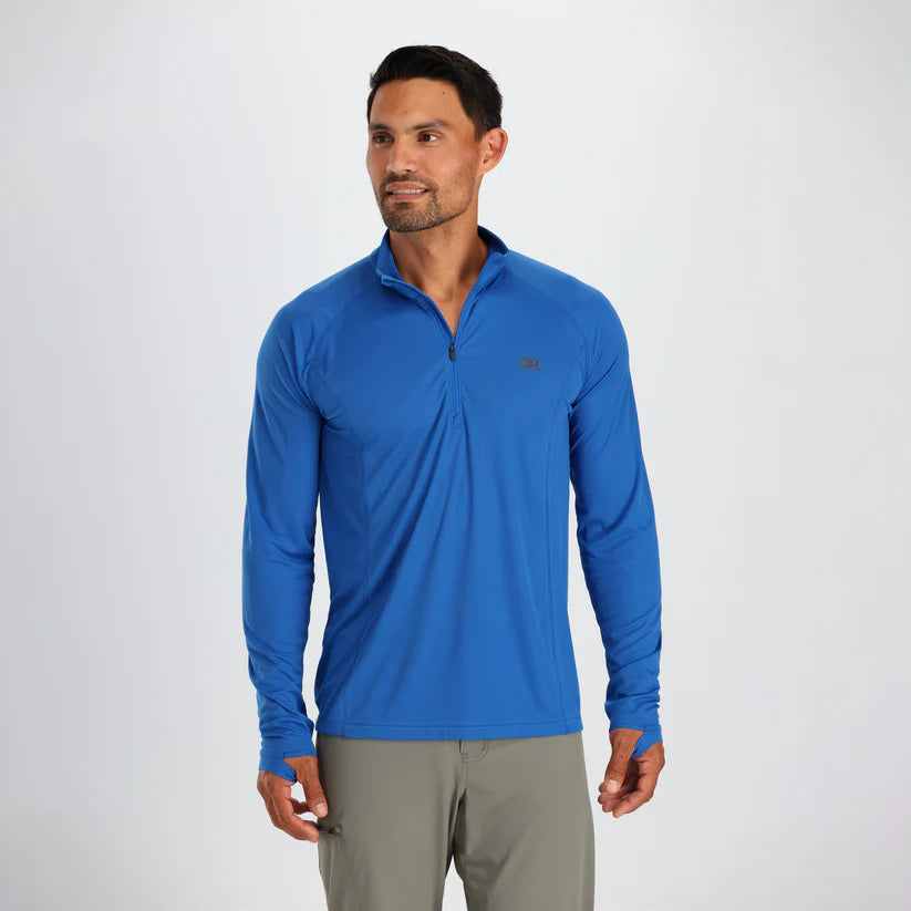 Outdoor Research Echo Mens Long Sleeve Quarter Zip Top