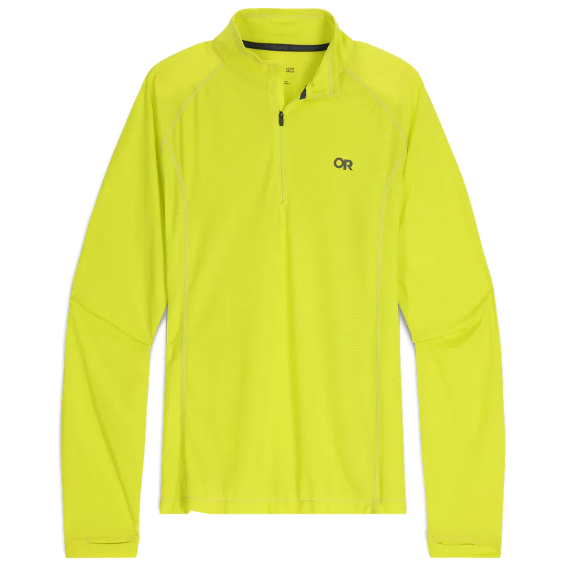 Outdoor Research Echo Mens Long Sleeve Quarter Zip Top