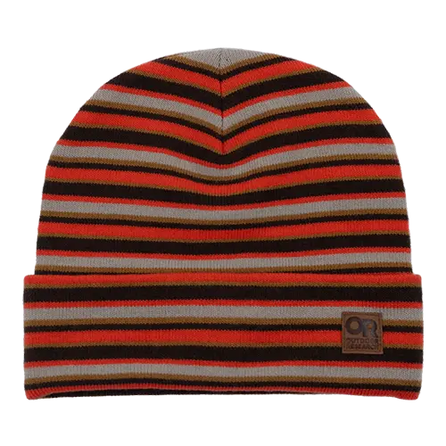 Outdoor Research Juneau Stripe Beanie Colour Orange Black