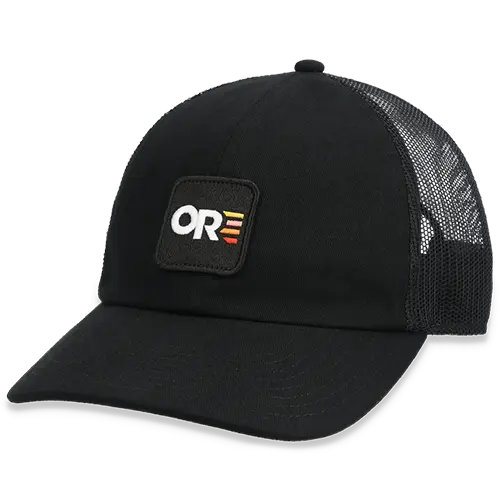 Outdoor Research Quadrise Trucker Lo Pro Cap Colour Black