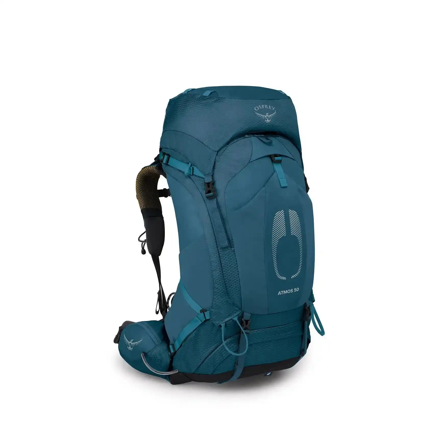 Osprey Atmos Ag 50 Litre Mens Hiking Backpack Colour Venturi Blue