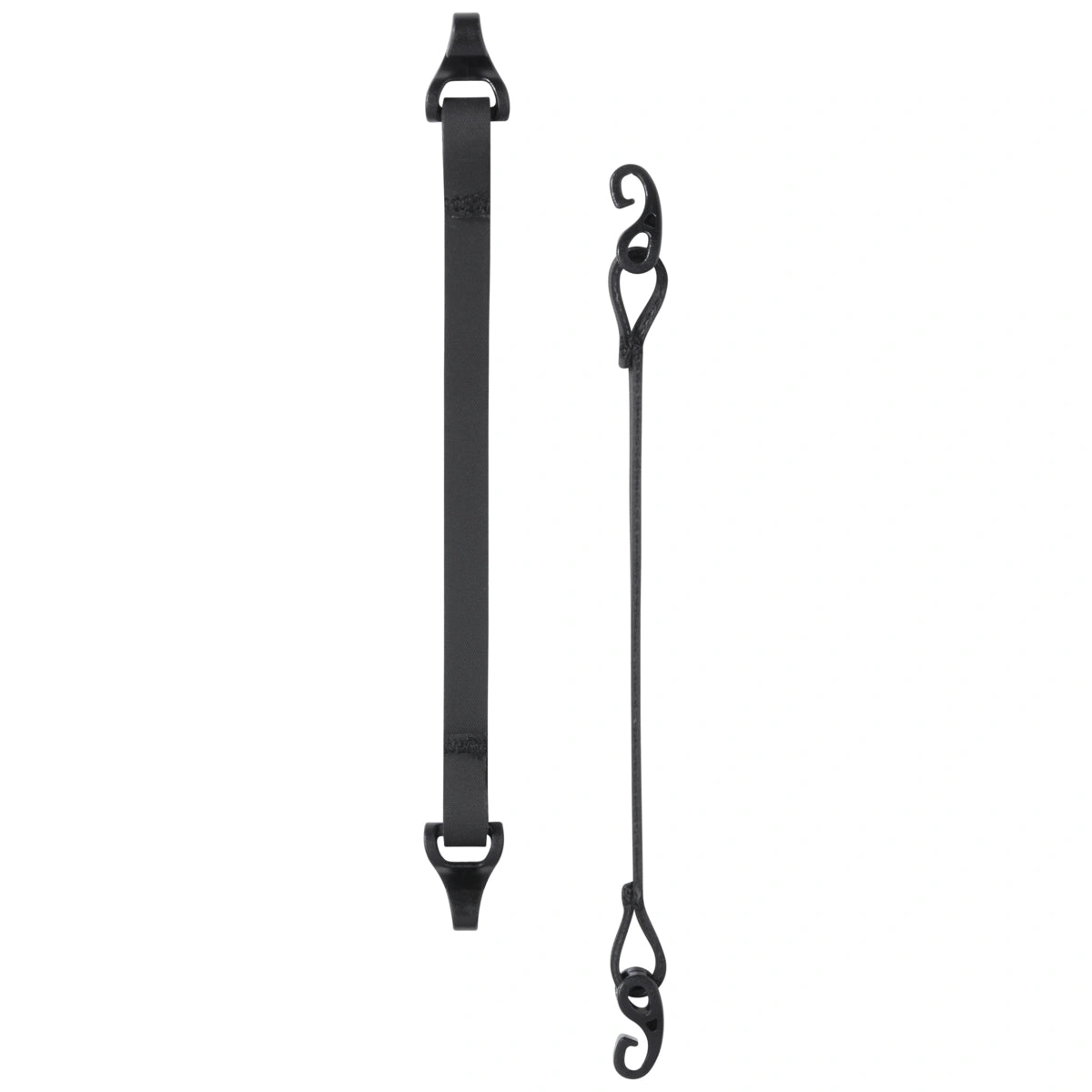 Outdoor Research Gaiter Strap 8mm Pair with Clip Hooks Colour Black