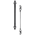 Outdoor Research Gaiter Strap 8mm Pair with Clip Hooks Colour Black