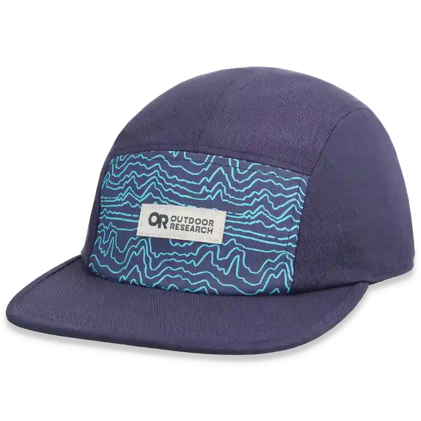 Outdoor Research Printed 5 Panel Camper Colour Dark Blue