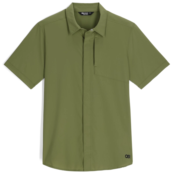 Outdoor Research Astroman Air Mens Short Sleeve Shirt Colour Willow