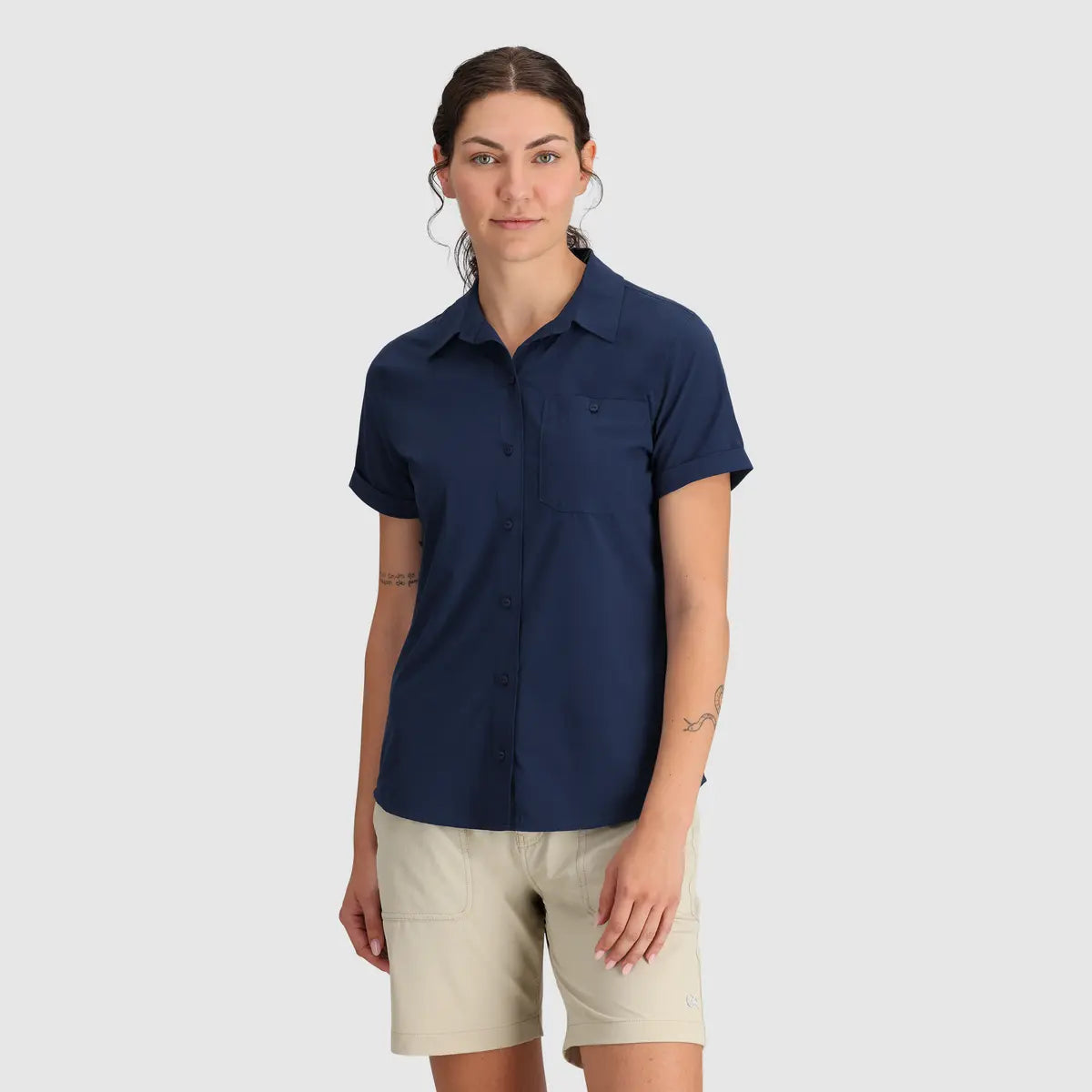 Outdoor Research Astroman Womens Short Sleeve Sun Shirt