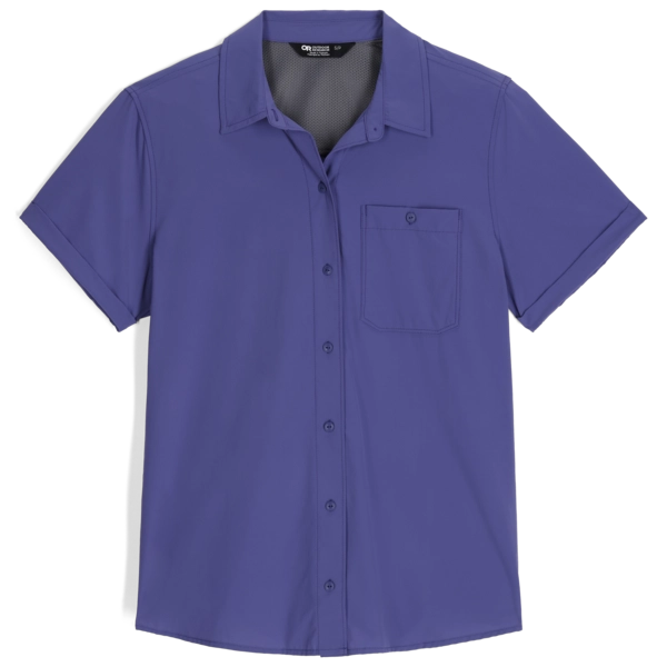 Outdoor Research Astroman Womens Short Sleeve Sun Shirt Colour Galactic