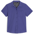 Outdoor Research Astroman Womens Short Sleeve Sun Shirt Colour Galactic