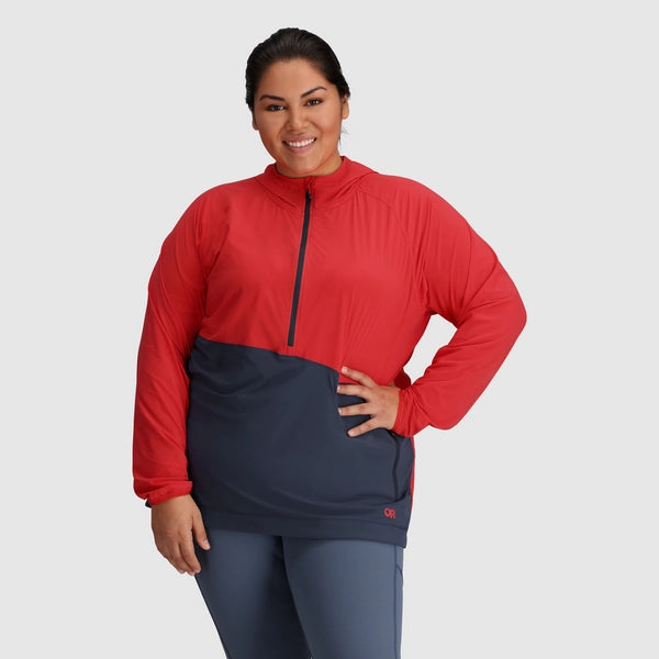 Outdoor Research Astroman Sun Womens Hooded Plus Sized Top