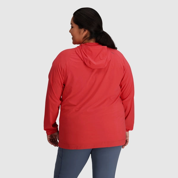 Outdoor Research Astroman Sun Womens Hooded Plus Sized Top