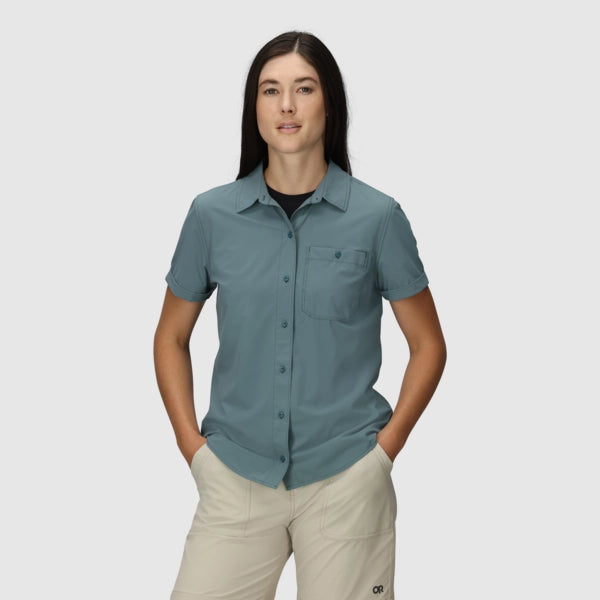 Outdoor Research Astroman Womens Short Sleeve Sun Shirt