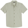 Outdoor Research Blackbird Mens Short Sleeve Shirt Colour Dark Olive Plaid
