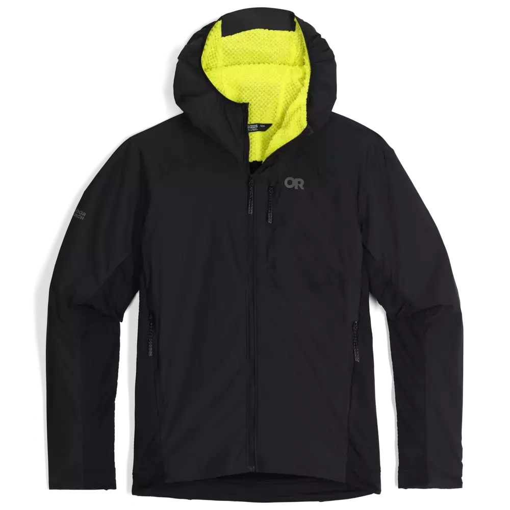 Outdoor Research Deviator Mens Hooded Jacket 1 Colour Black