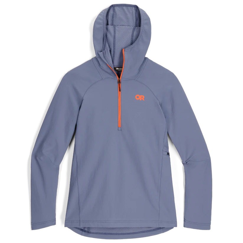 Outdoor Research Freewheel MTB Half Zip Womens Hooded Jacket