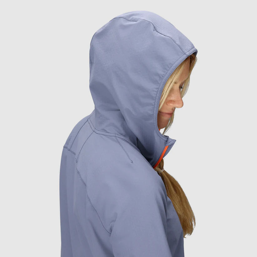 Outdoor Research Freewheel MTB Half Zip Womens Hooded Jacket