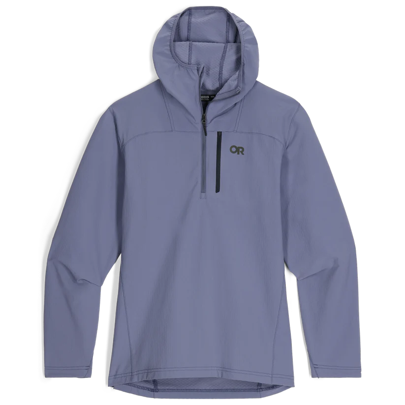 Outdoor Research Freewheel MTB Half Zip Mens Hooded Jacket