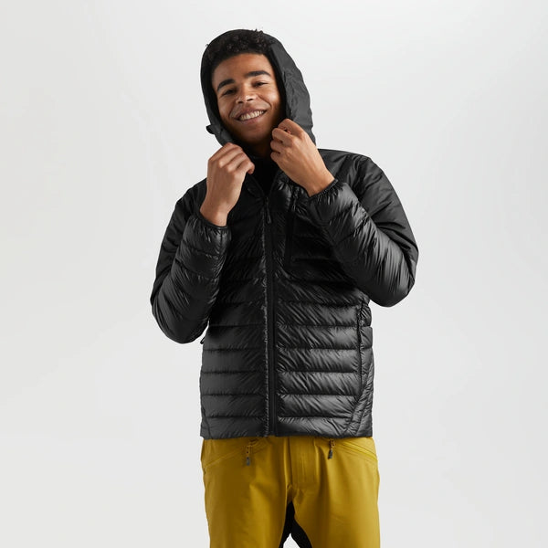 Outdoor Research Helium Down Hooded Mens Jacket