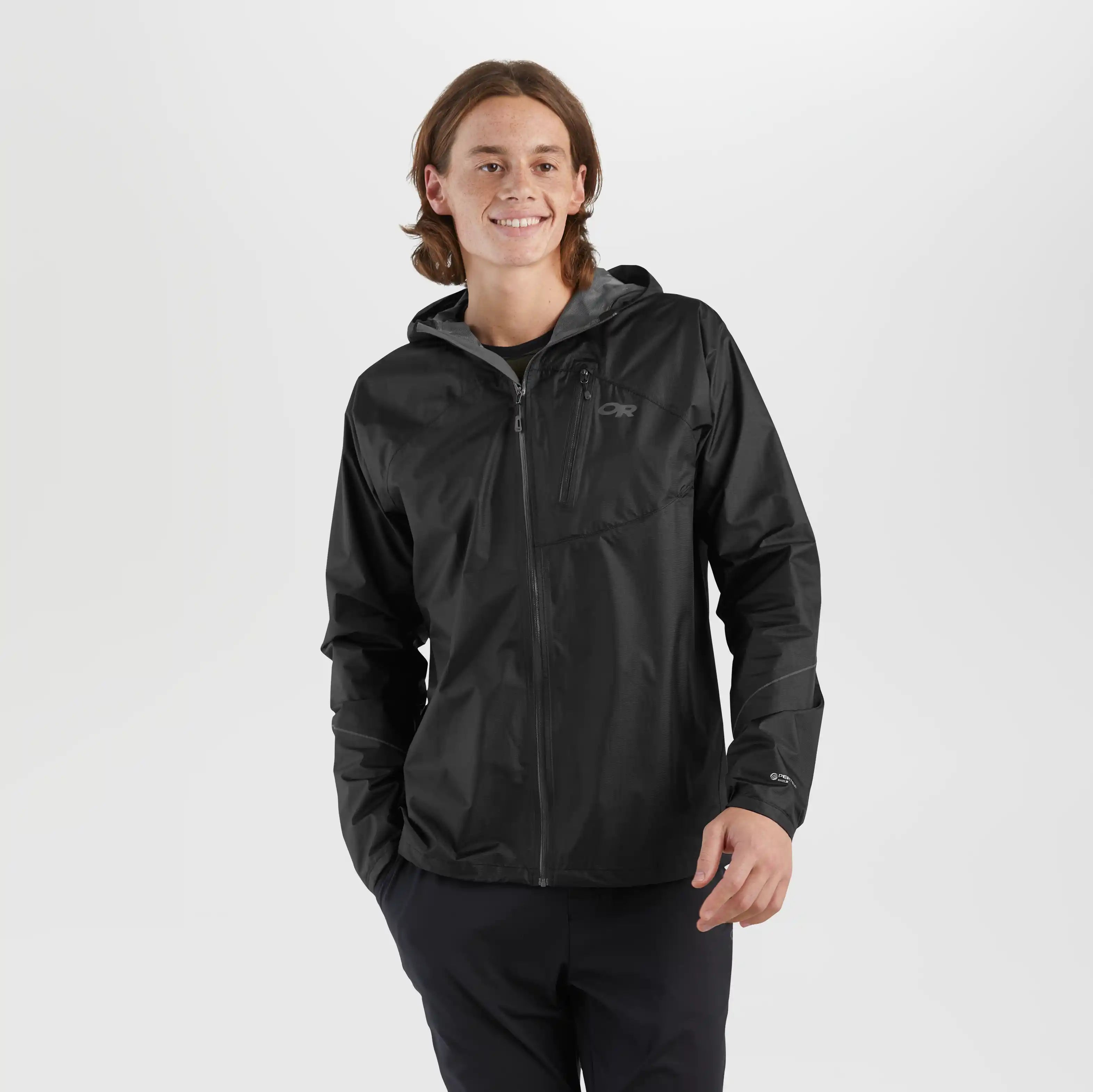 Outdoor Research Helium Mens Waterproof Hooded Jacket