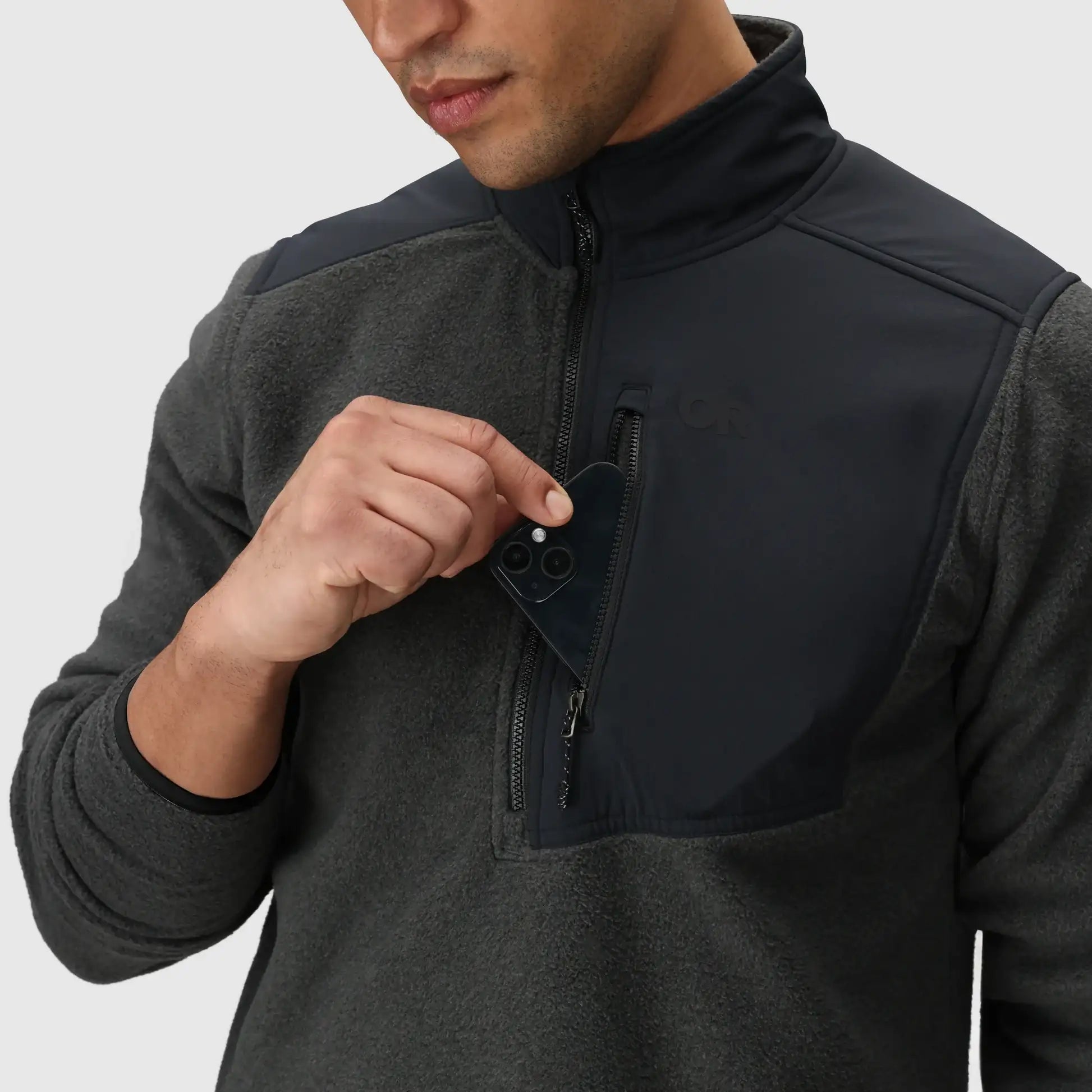 Outdoor Research OR Polartec 200 Mens Half Zip Top