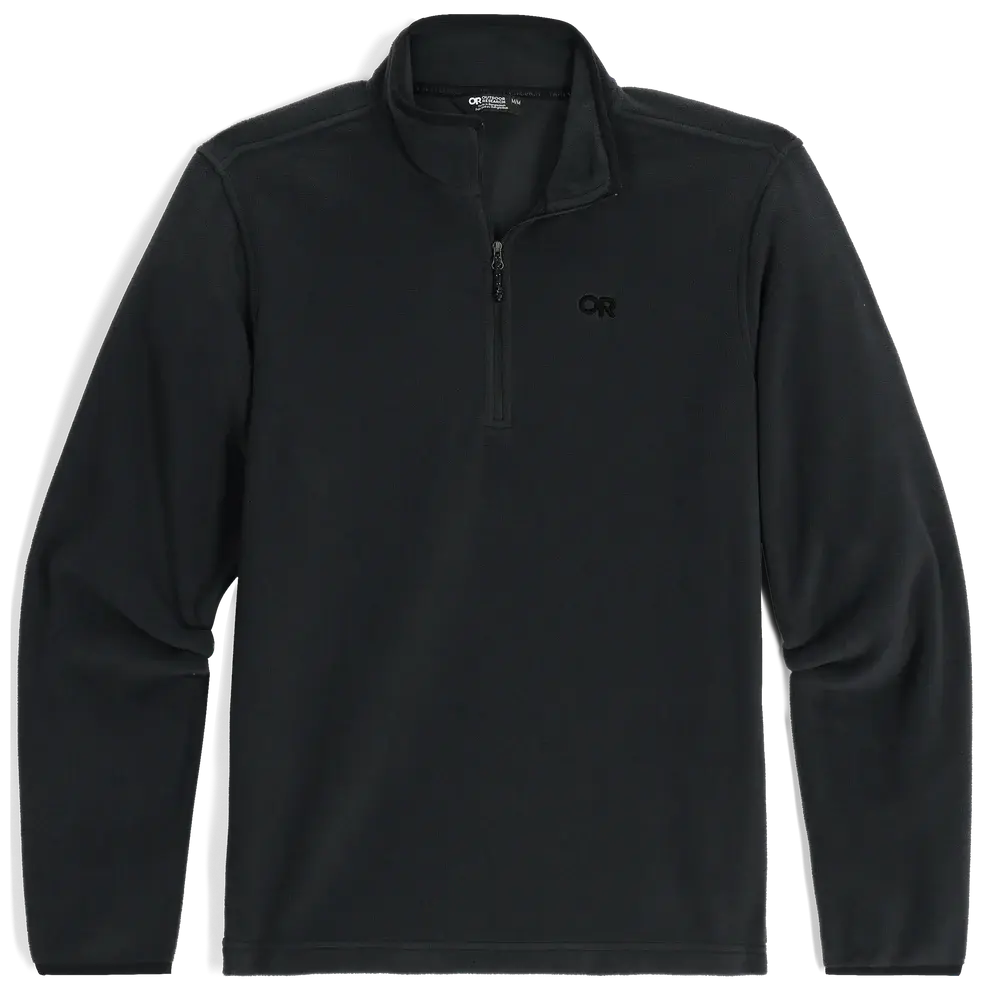 Outdoor Research Polartec® 100 Quarter Zip Mens Fleece Top Colour Black