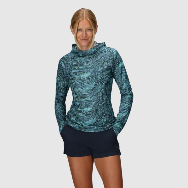 Outdoor Research Echo Printed Womens Hooded Top