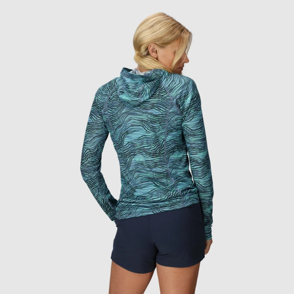 Outdoor Research Echo Printed Womens Hooded Top