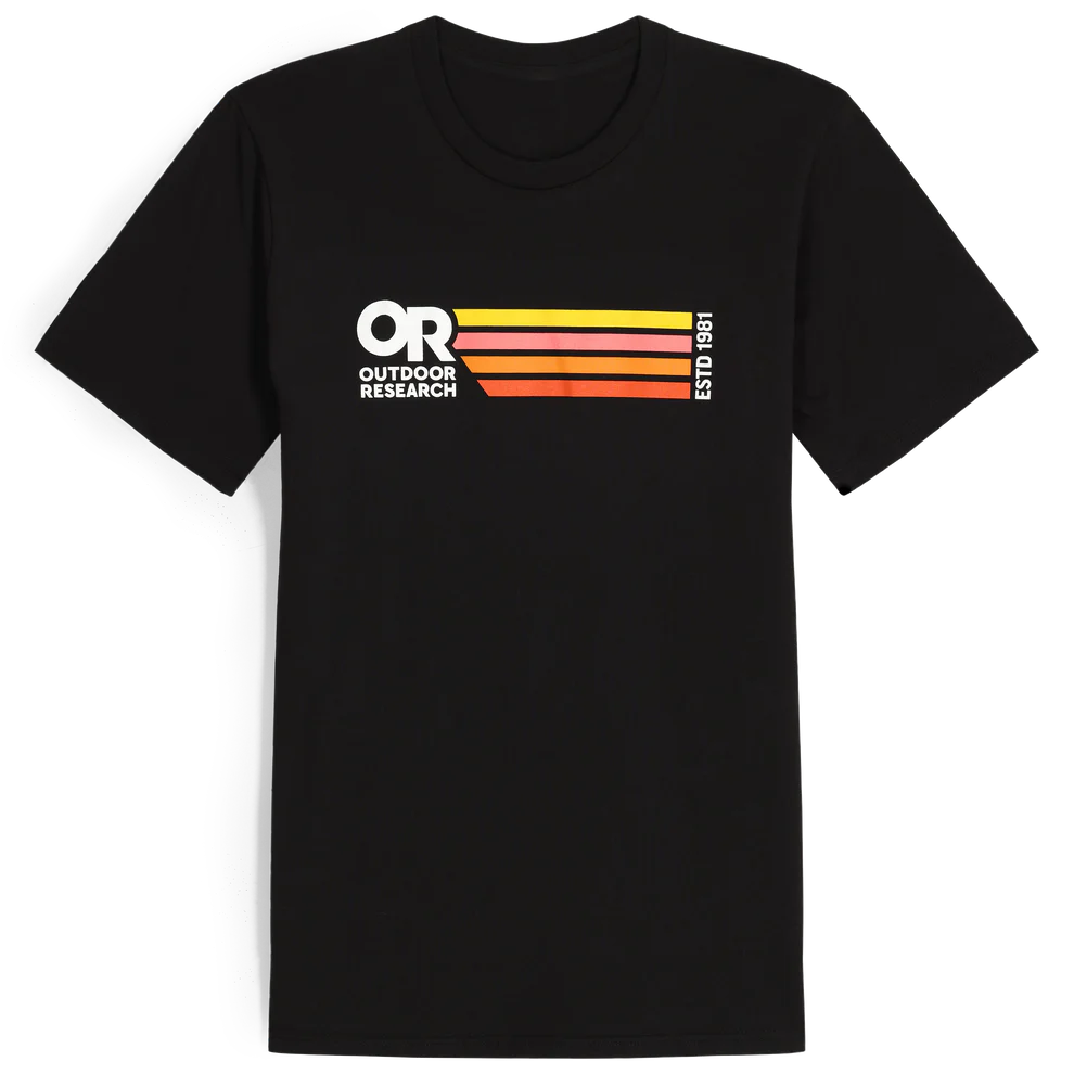 Outdoor Research Quadrise Senior Logo T Shirt Colour Black