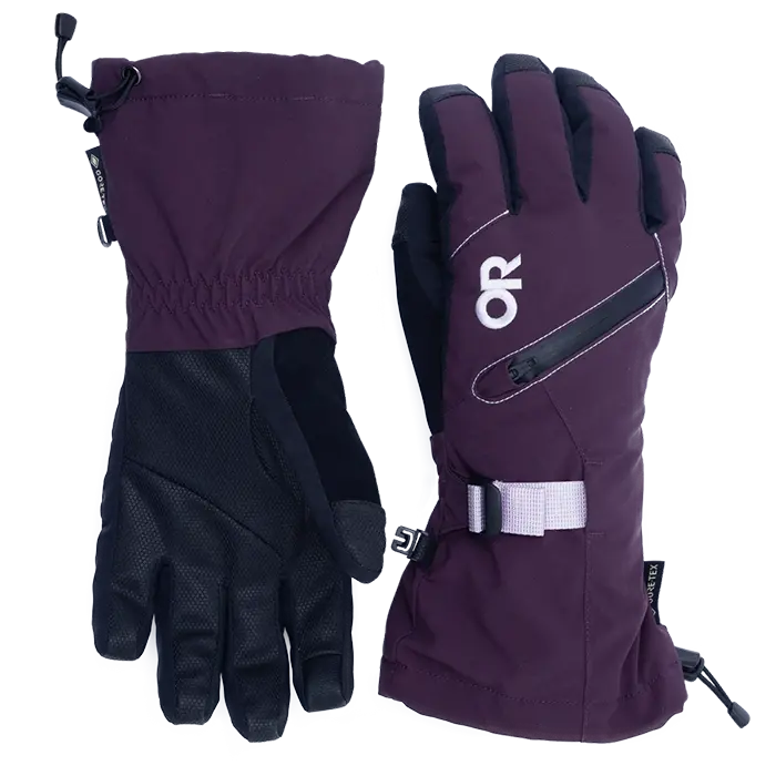 Outdoor Research Revolution Ii Gore Tex Womens Gloves Colour Amethyst