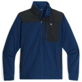 Outdoor Research Trail Mix Quarter Zip Mens Fleece Pullover Colour Dark Blue